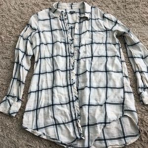 Aerie tunic flannel